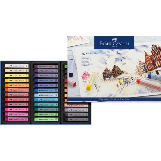 Shop For The Faber Castell Soft Pastels 36 Color Set At Michaels